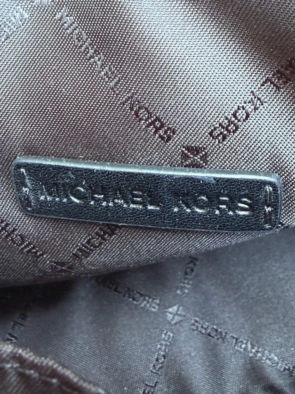 Michael Kors MK Logo Jacquard Crossbody Bag NWOT